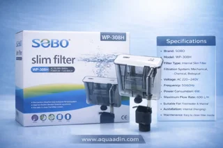 فیلتر اسلیم آکواریوم سوبو SOBO مدل WP-308H