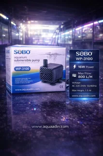 پمپ آب آکواریوم SOBO مدل WP-3100 | پمپ غرقابی قدرتمند